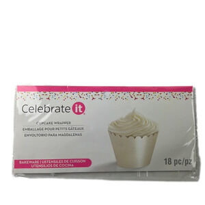 Celebrate it - 18 pce Cupcake  wrappers